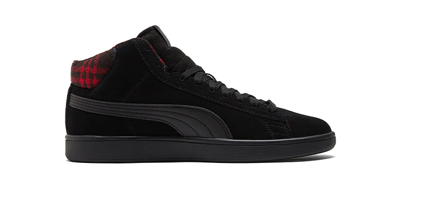 Giay Puma Smash V2 Black 385174-01