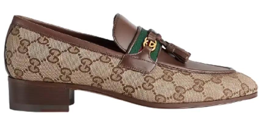Giày Gucci GG Loafer With Tassel 675651-2HKJ0-9785
