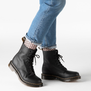 Alternative view of Giày Dr. Martens 1460 Pascal Bex Leather Lace Up Boots 'Black Pisa' 26206001