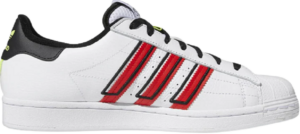 Giày Adidas Superstar 'White And Red' GX6026