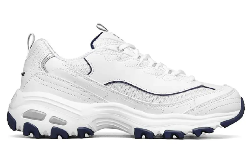 Giày Skechers D'Lites 1.0 'White' 99999863-WNV