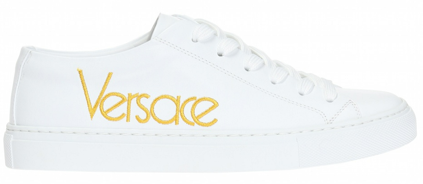 Giày Versace Logo Embroidered Sneakers DSR611D-DNA5PR-K0AT