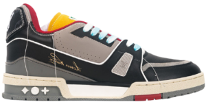 Giày Louis Vuitton Trainer Monogram Red Yellow 1A8Q95