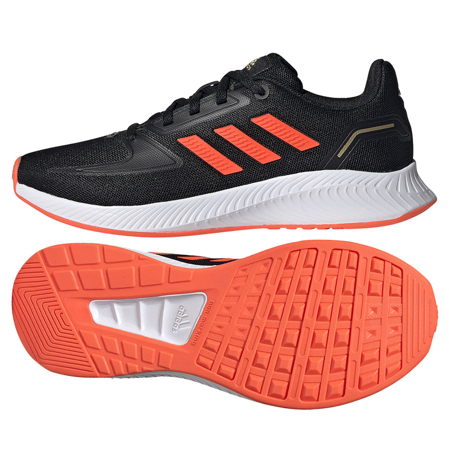 Giày Adidas Runfalcon 2.0 J 'Black Solar Red' GZ7418 - Ảnh 7