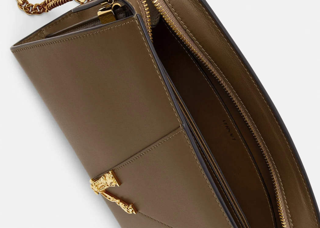 Túi Versace Virtus Shoulder Print 1002997-1A02641-1K25V - Ảnh 6