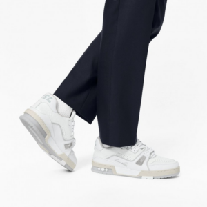 Alternative view of Giày Louis Vuitton LV Trainers 'All White' 1A8WAV