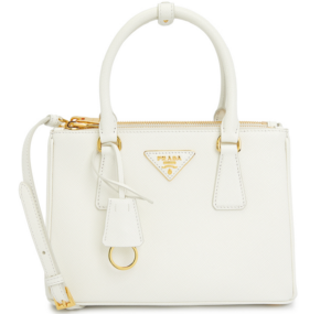 Tui Prada Saffiano Lux Galleria 'White' 1BA896-NZV-F0009