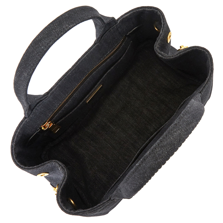 Tui Prada Canapa Denim 'Black' 1BG439-AJ6-F0002