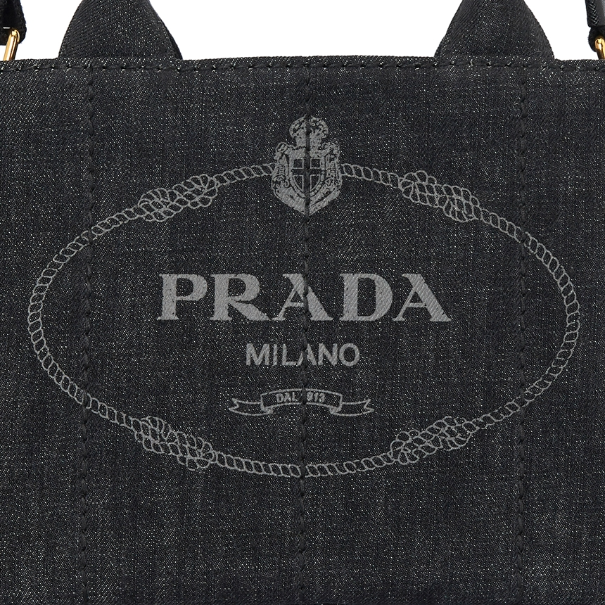 Tui Prada Canapa Denim 'Black' 1BG439-AJ6-F0002