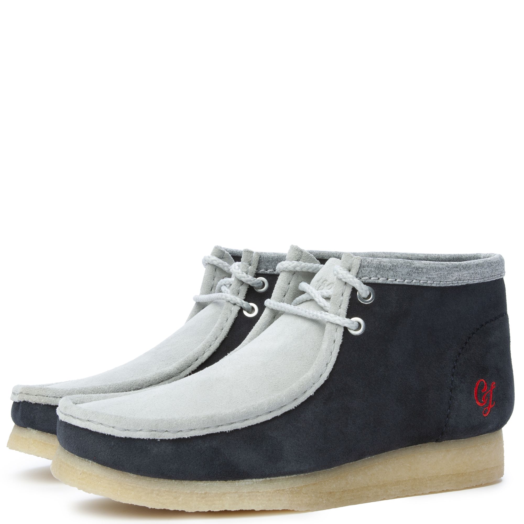 Giay Clarks Wallabee Boot VCY 'Navy' 261-65077