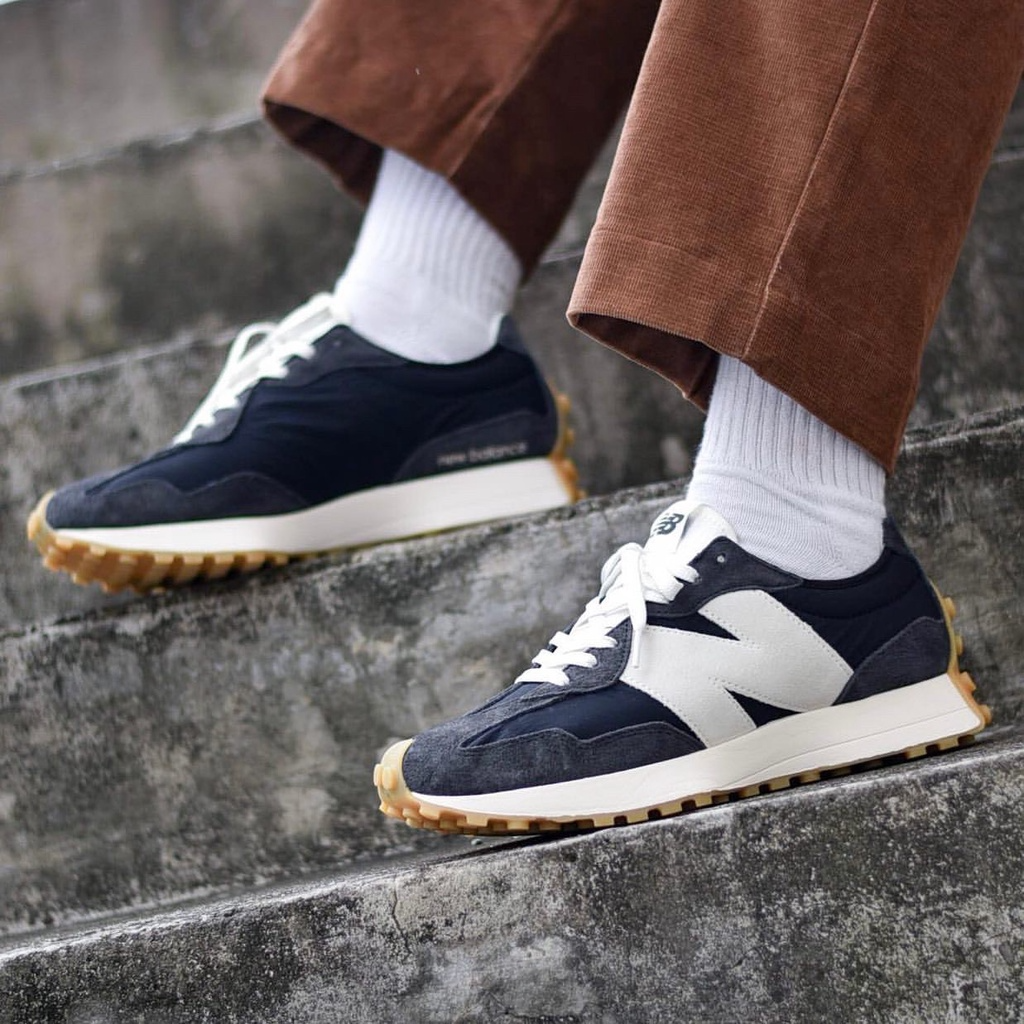 Giày New Balance 327 'Black Phantom' MS327KB1 - Ảnh 3