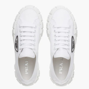 Alternative view of Giày Prada Nylon Gabardine White 1E260M_MMS_F0009_F_050