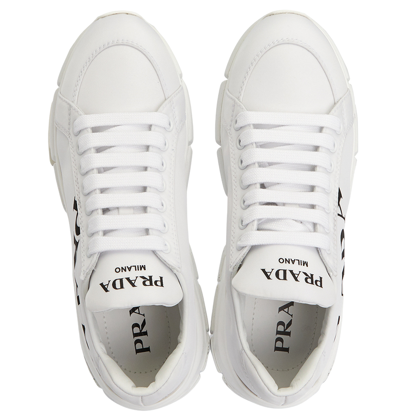 Giày Prada Nylon Bicolor White 1E662M_3LFV_F0964 - Ảnh 2