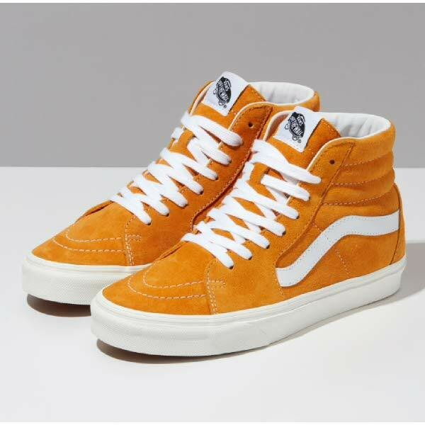 Giày Vans SK8-Hi Skate Orange Suede VN0A4U3C2O3 - Ảnh 4