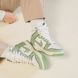 Giay Nike Dunk High 1985 'Enamel Green Denim' DV1143-300