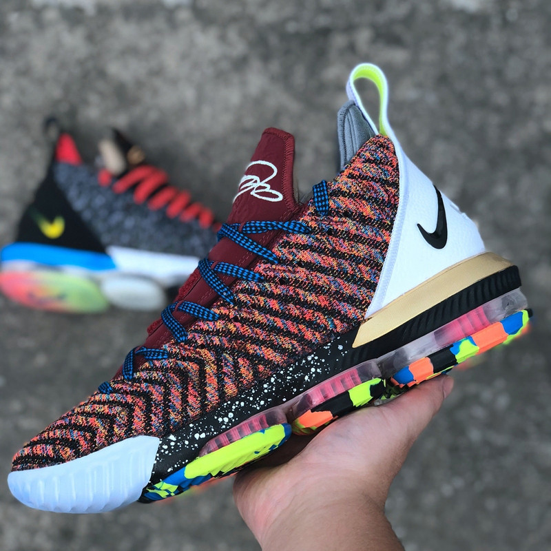 Giày Nike LeBron 16 EP 'What The' BQ6582-900 - Ảnh 2