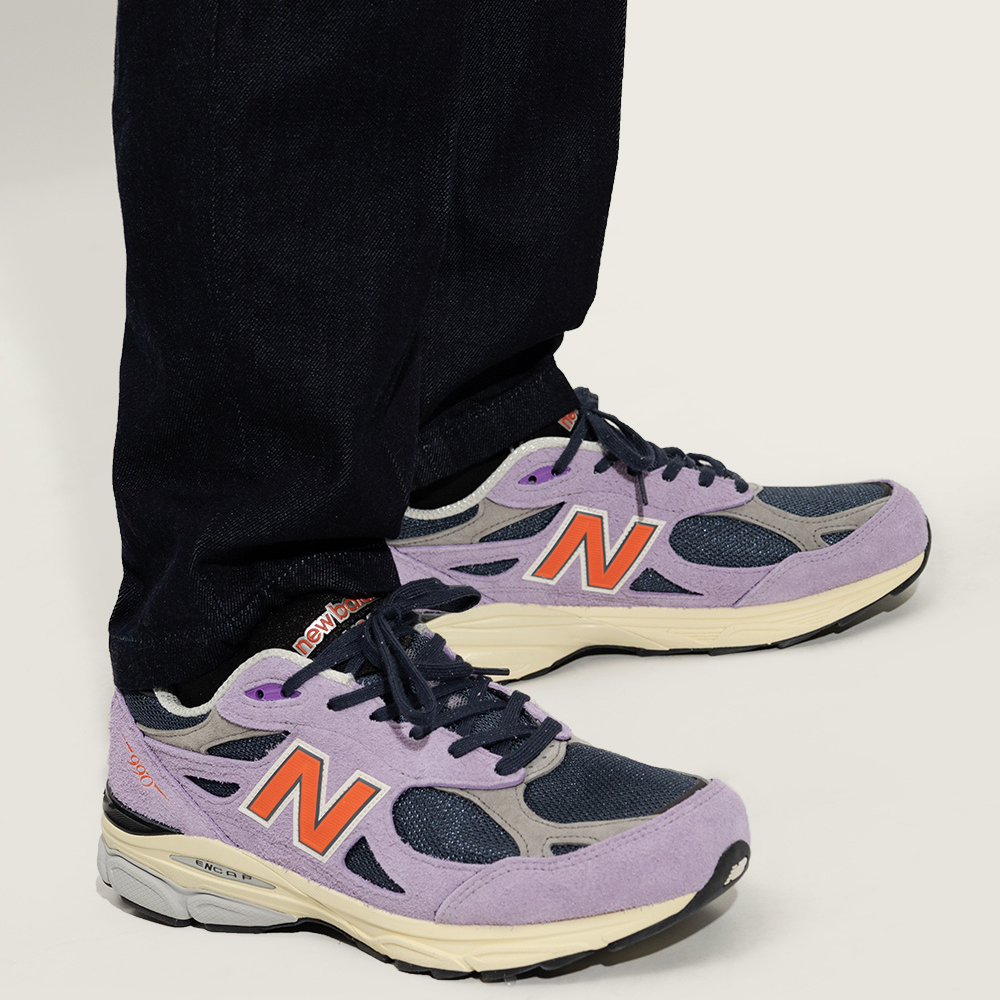 Giày New Balance 990v3 Made in USA 'Raw Amethyst' M990TD3 - Ảnh 2