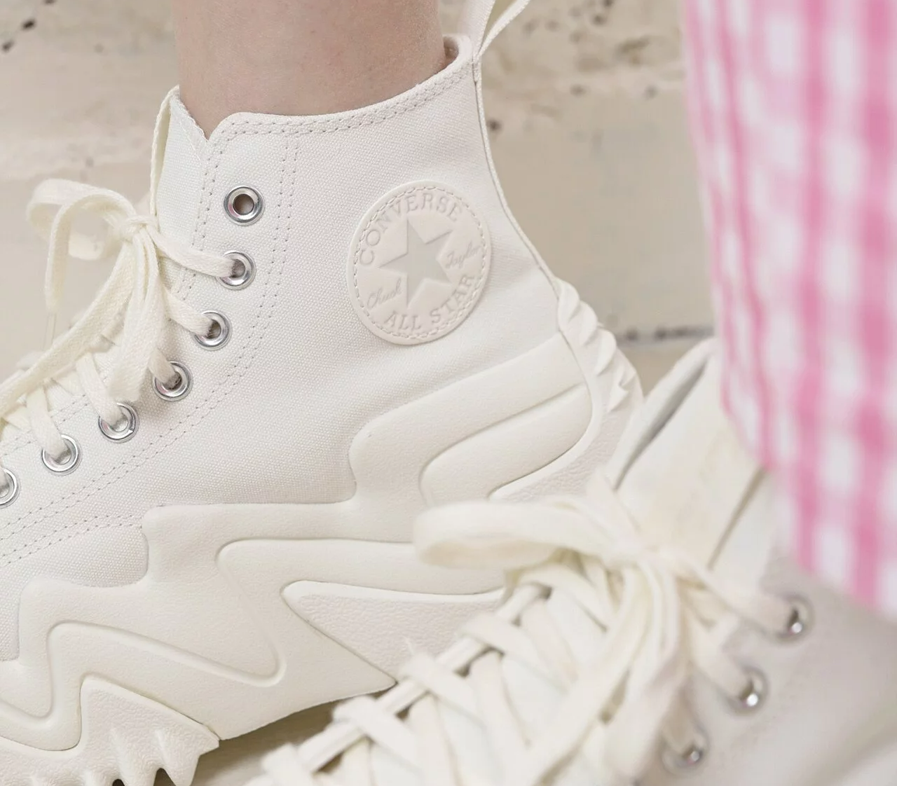 Giày Converse Run Star Motion 'White' A03242C - Ảnh 3