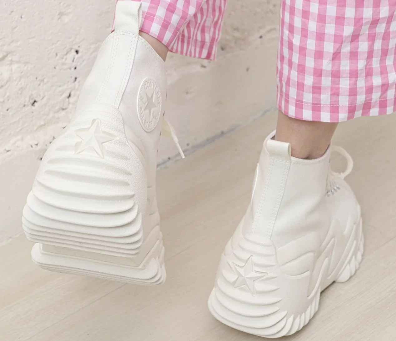 Giày Converse Run Star Motion 'White' A03242C - Ảnh 7