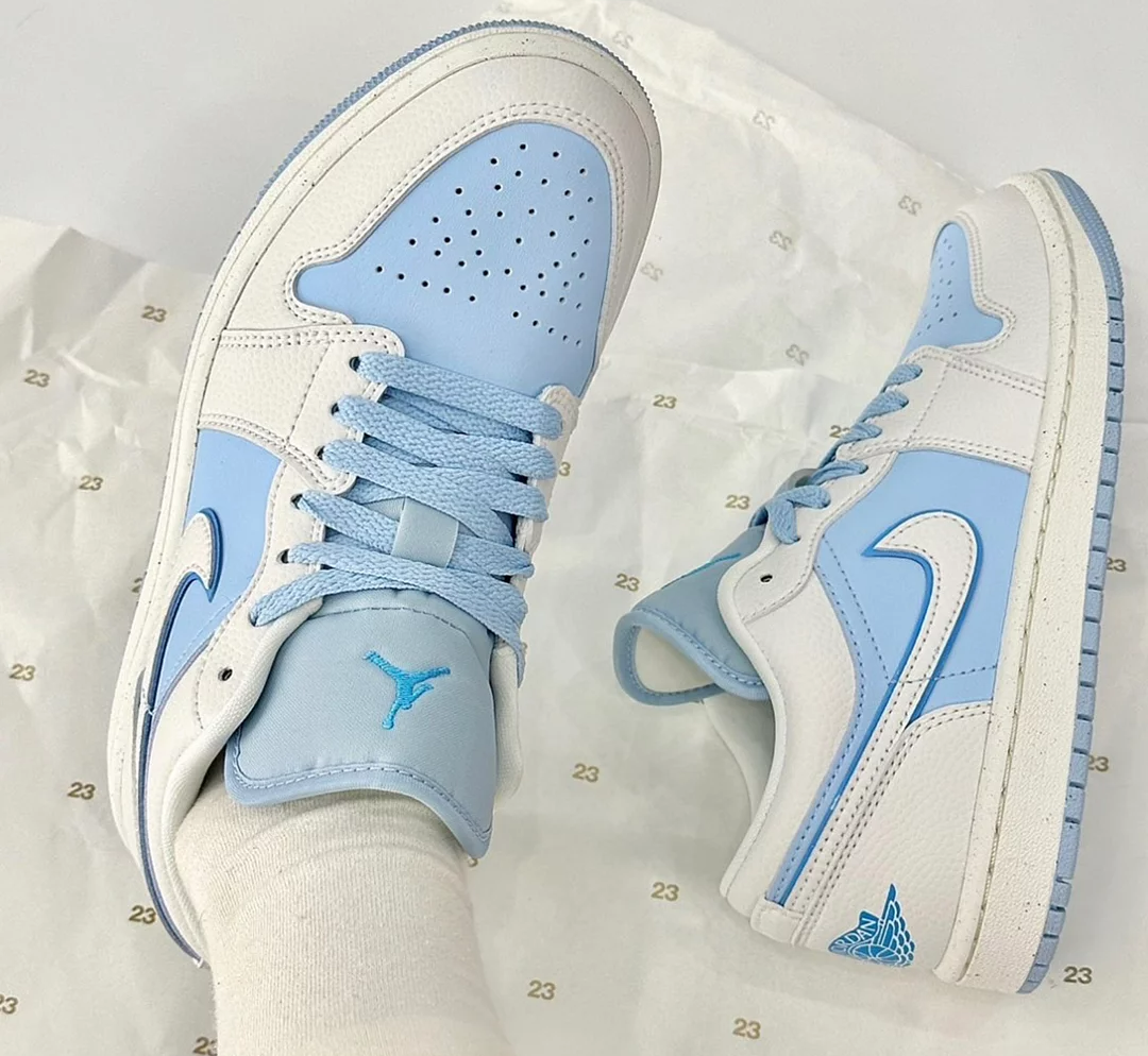 Giày Nike Air Jordan 1 Low 'Ice Blue' DV1299-104 - Ảnh 3