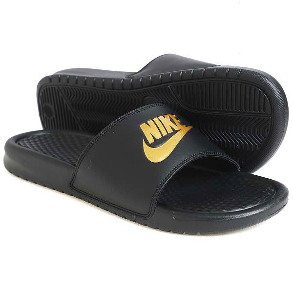 Dép Nike Benassi JDI 'Black Gold' 343880-016 - Ảnh 2