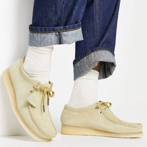 Giay Clarks Wallabee 'Maple Suede' 261-55545