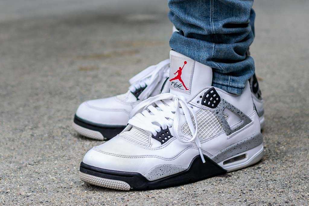 Giày Golf Nike Air Jordan 4 Golf 'White Cement' CU9981-100 - Ảnh 9
