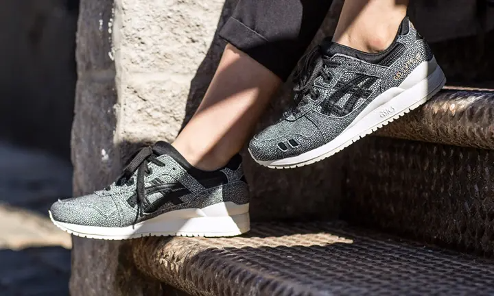 Giày Asics Wmns Gel Lyte 3 'Black Stingray' HL7E5-9090 - Ảnh 6