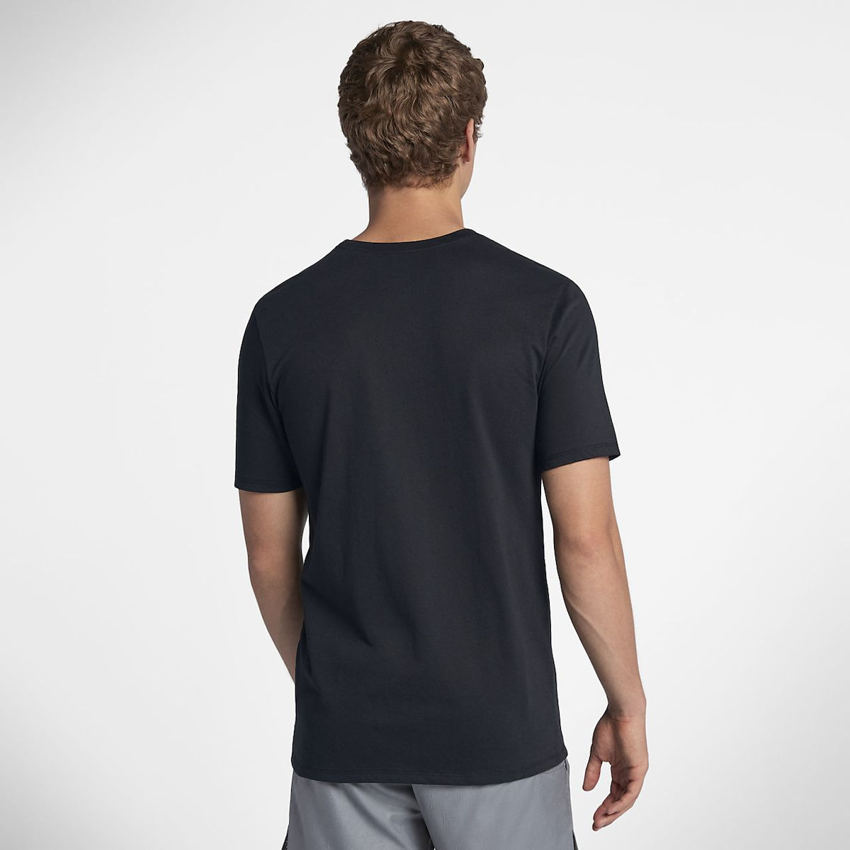 Áo Nike Running Dri-FIT Solid Swoosh T-shirt AJ5891-010 - Ảnh 3