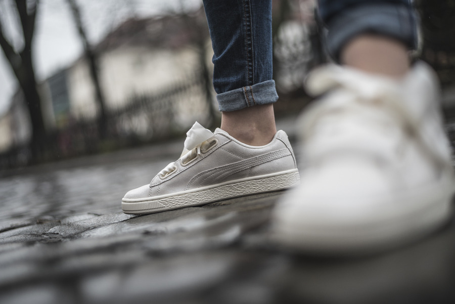 Giày Puma Basket Heart 'Night Sky Grey' 364108-02 - Ảnh 2