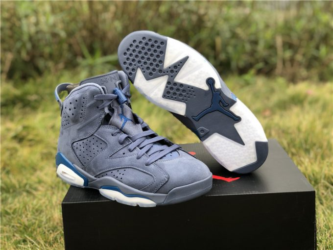 Giày Nike Jordan 6 Retro 'Diffuse Blue' 384664-400 - Ảnh 5