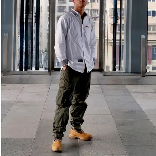 Alternative view of Giày Timberland Premium Roll Top Boots Camo Pattern A26UV