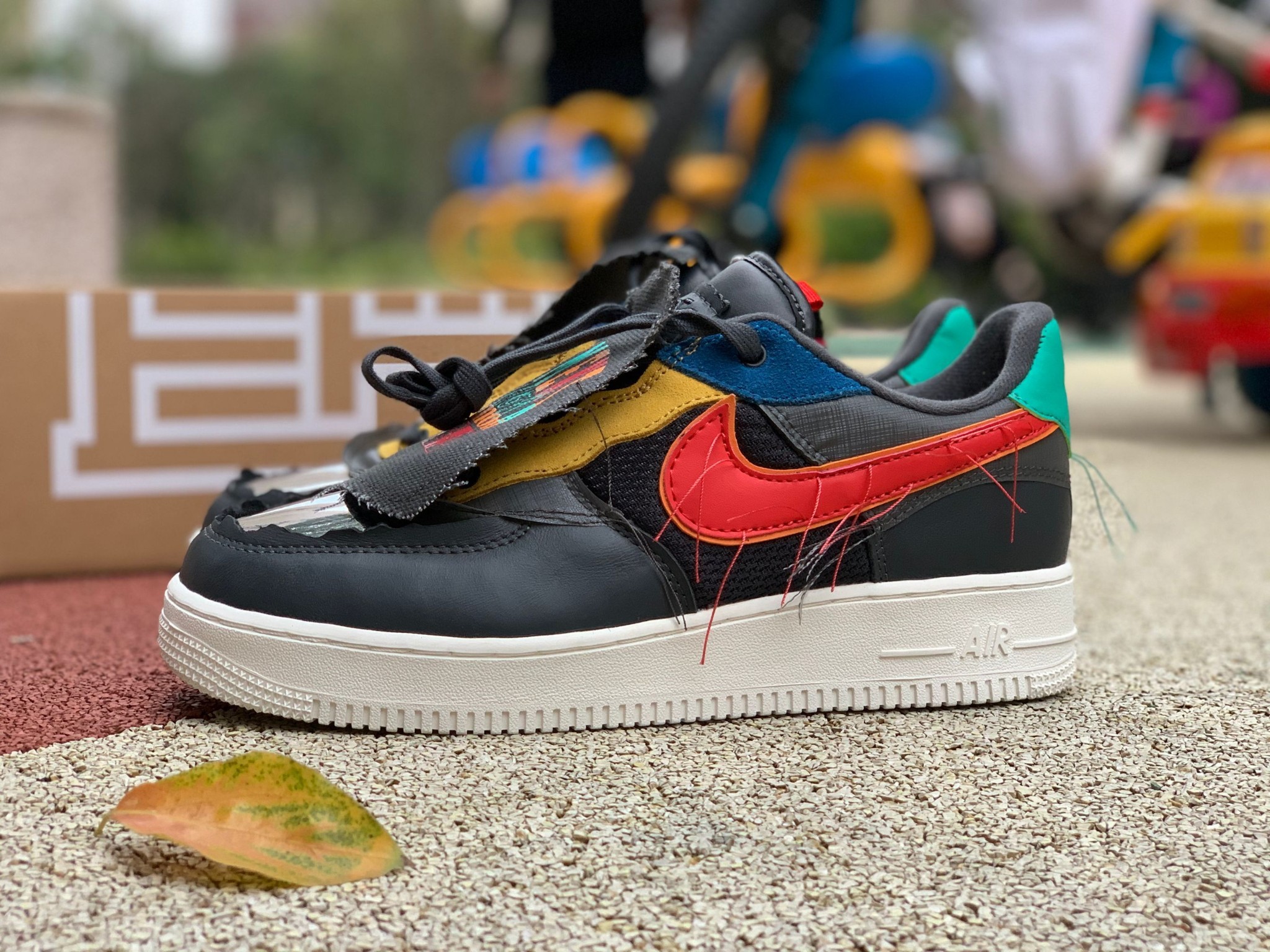Giày Nike Air Force 1 Low 'Black History Month' CT5534-001 - Ảnh 5