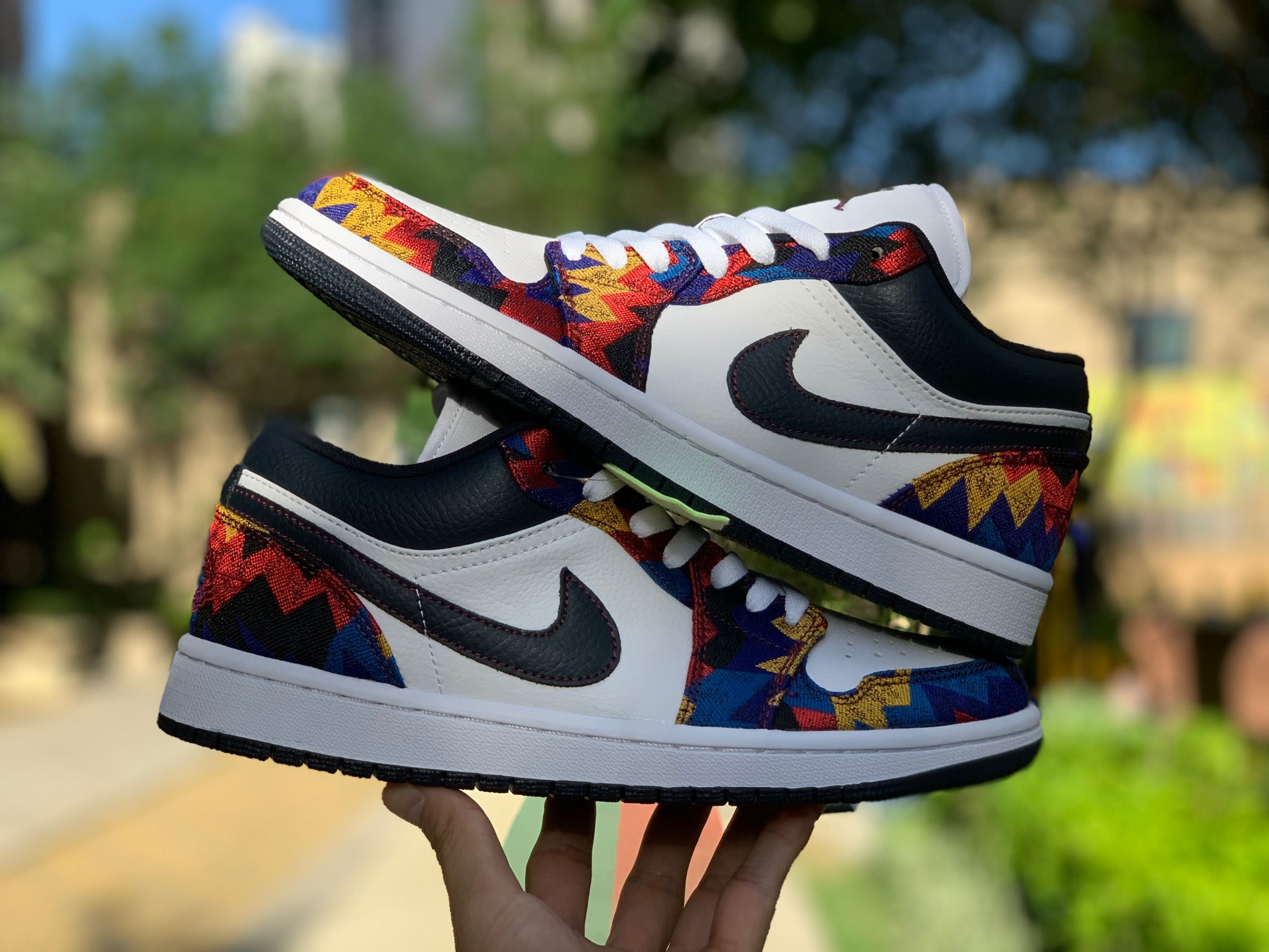 Giày Nike Air Jordan 1 Low SE 'Nothing But Net' CZ8659-100 - Ảnh 6