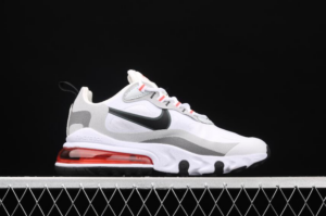 Alternative view of Giày Nike Air Max 270 React 'White Crimson Black' CT1280-100