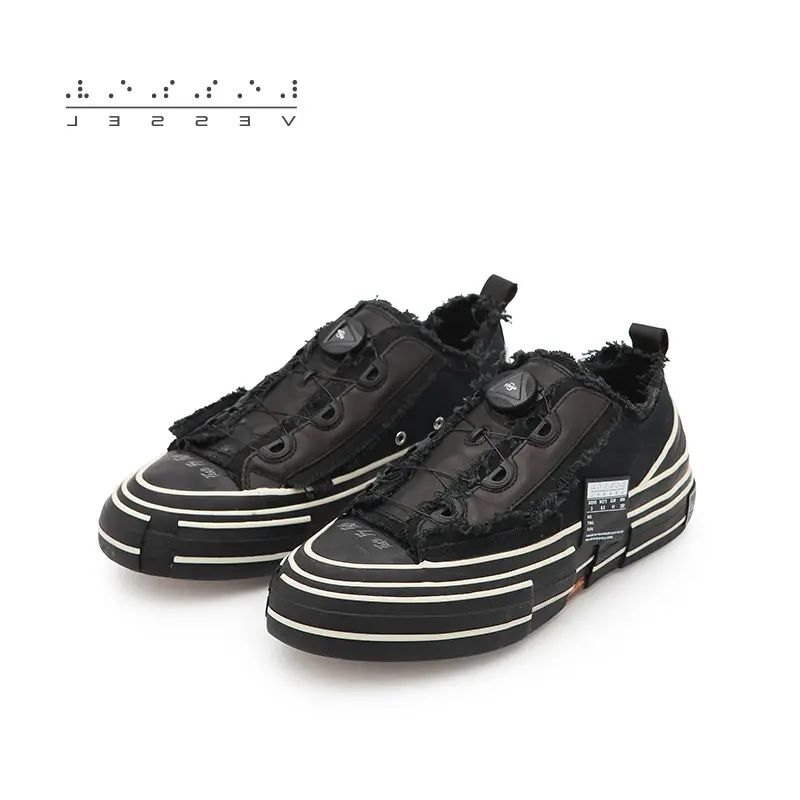 Alternative view of Giày XVESSEL G.O.P. Lows for Yohji Yamamoto All Black