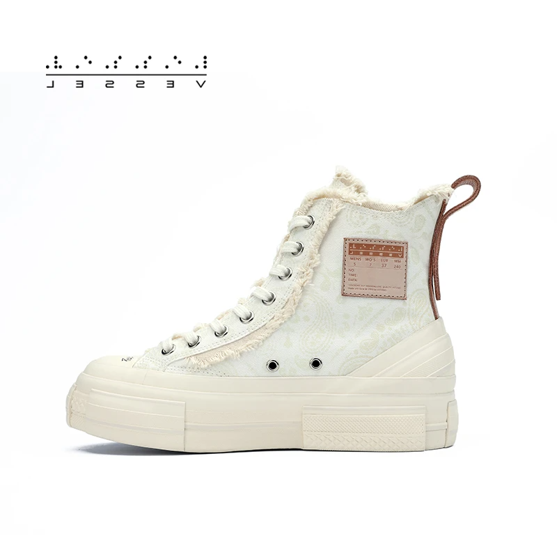 Giày XVESSEL G.O.P. Highs Paisley Fluorescence - Ảnh 2