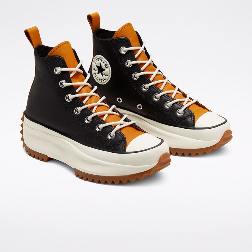 Giày Converse Wmns Run Star Hike High 'Black Saffron Yellow' 568649C - Ảnh 2