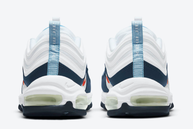 Giày Nike Air Max 97 'White Navy USA' DM2824-100 - Ảnh 8