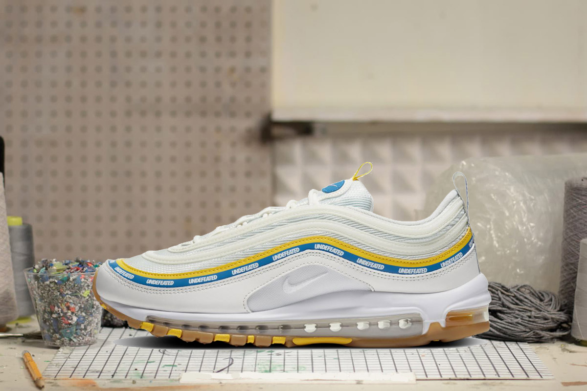 Giày Undefeated x Air Max 97 'UCLA Bruins' DC4830-100 - Ảnh 6