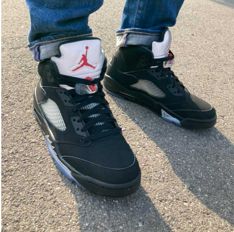 Giày Nike Air Jordan 5 OG 'Metallic' 2016 845035-003 - Ảnh 3