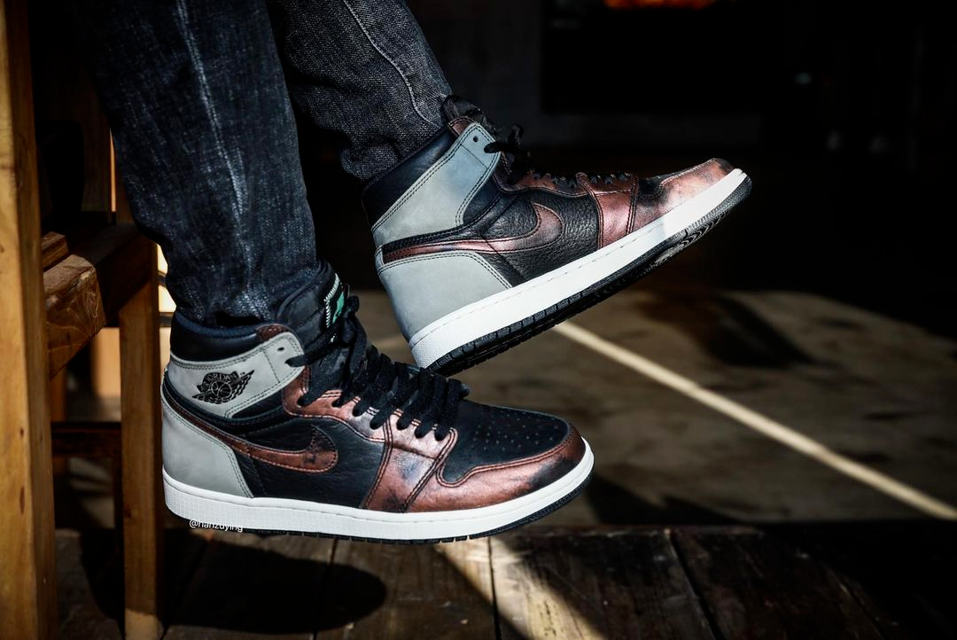 Giày Nike Air Jordan 1 Retro High OG 'Patina' 555088-033 - Ảnh 7