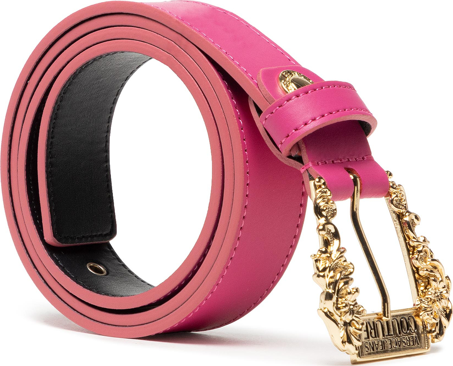 Thắt lưng Versace Men's Belt Black 71VA6F01-71627-455 - Ảnh 2