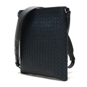Alternative view of Túi Bottega Veneta Intrecciato Grey Weave Messenger Bag 577534-VBOC6-4013