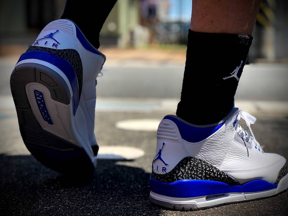 Giày Nike Air Jordan 3 Retro 'Dark Iris' CT8532-105 - Ảnh 3