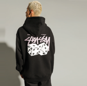 Ao Stussy Roll The Dice Hoodie 'Black'