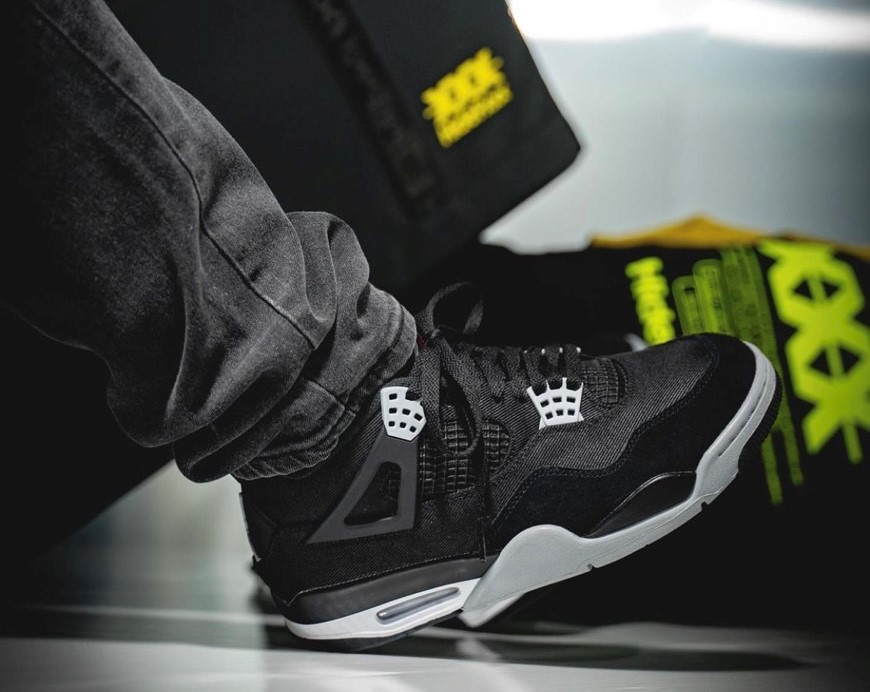 Giày Nike Jordan 4 Retro SE 'Black Light Steel' DH7138-006 - Ảnh 5
