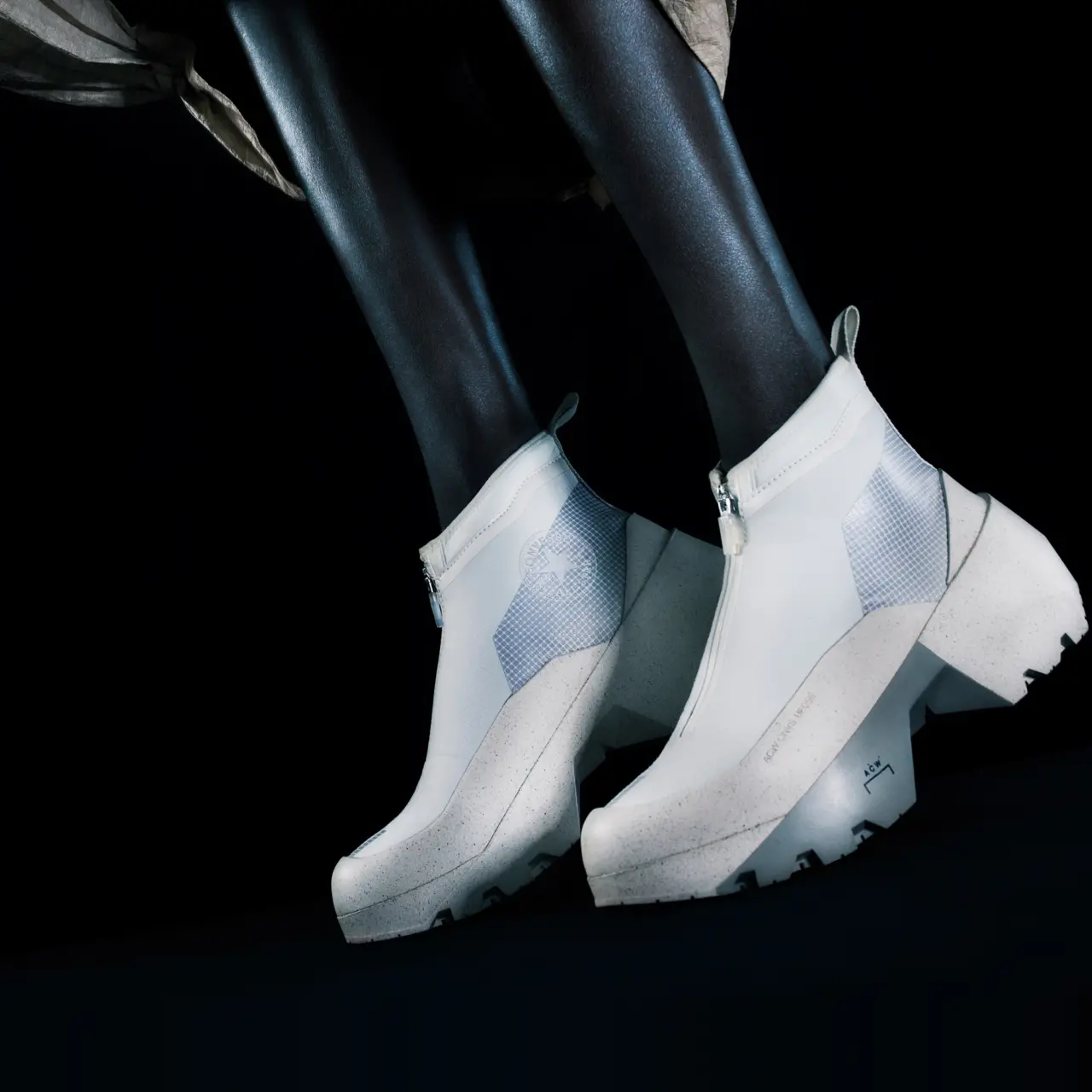 Giay Converse Geo Forma Boot x A-Cold-Wall 'Lily White' A04136C