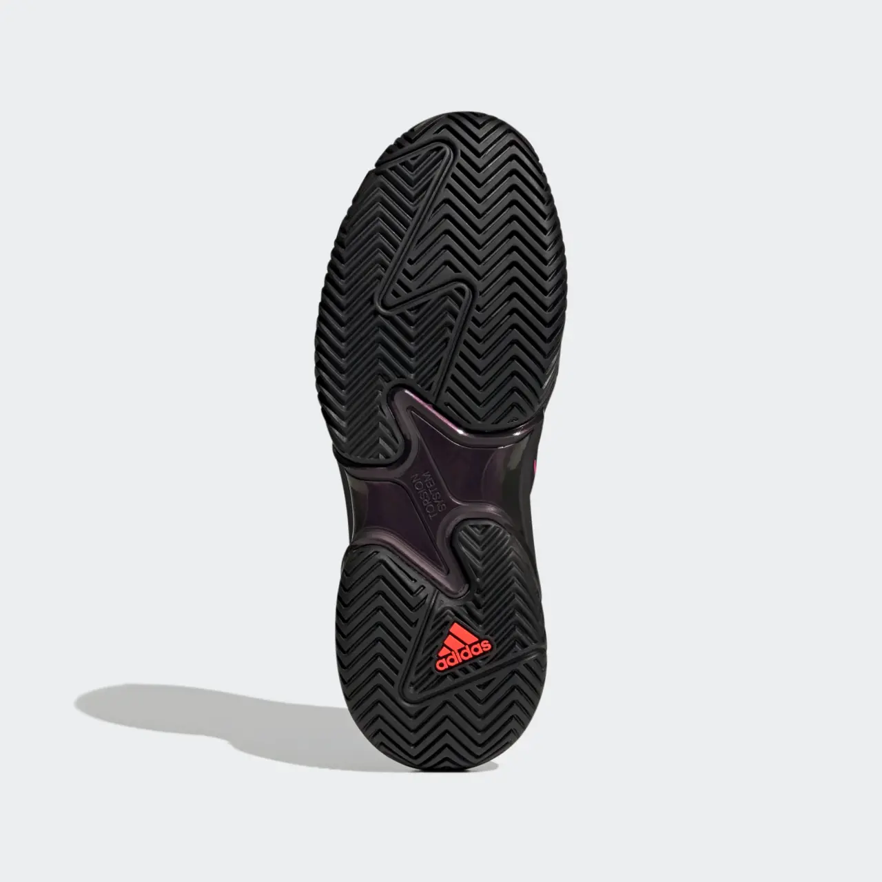 Giay Tennis Adidas Baricade 'Black Silver Red' GY1445