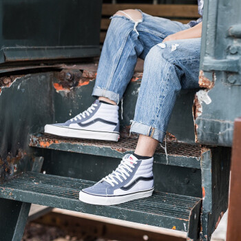 Giày Vans Sk8-Hi DX 'Dark Grey White' VN0A38GFUQ1 - Ảnh 3